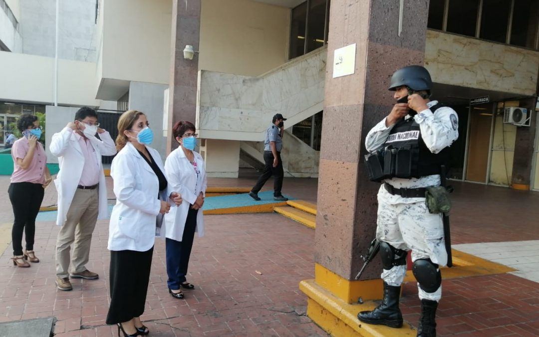 Garantiza IMSS protección del personal y dotación de insumos