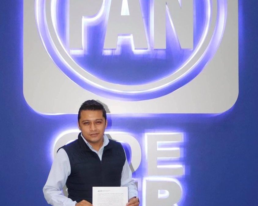 Emmanuel Gómez se registra como  Pre candidato