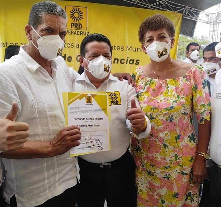PRD define candidato a la alcaldía de Ixhuatlancillo