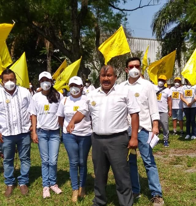 En campaña Rafa Ponce, va por la presidencia de Huiloapan