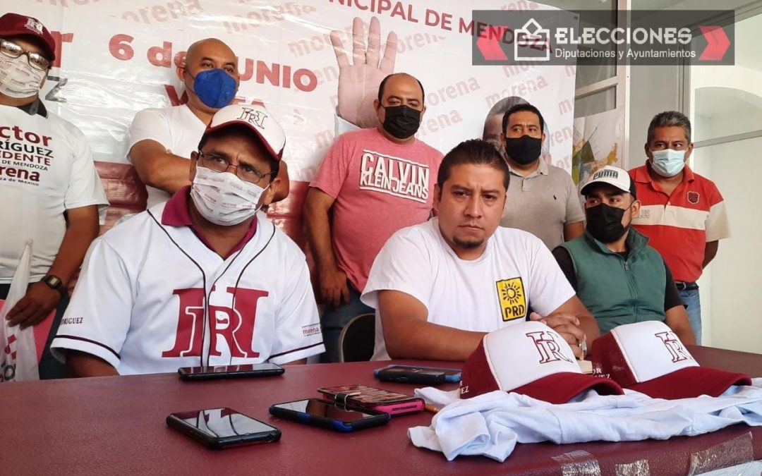 PRD mendocino se integra a la campaña de Héctor Rodríguez