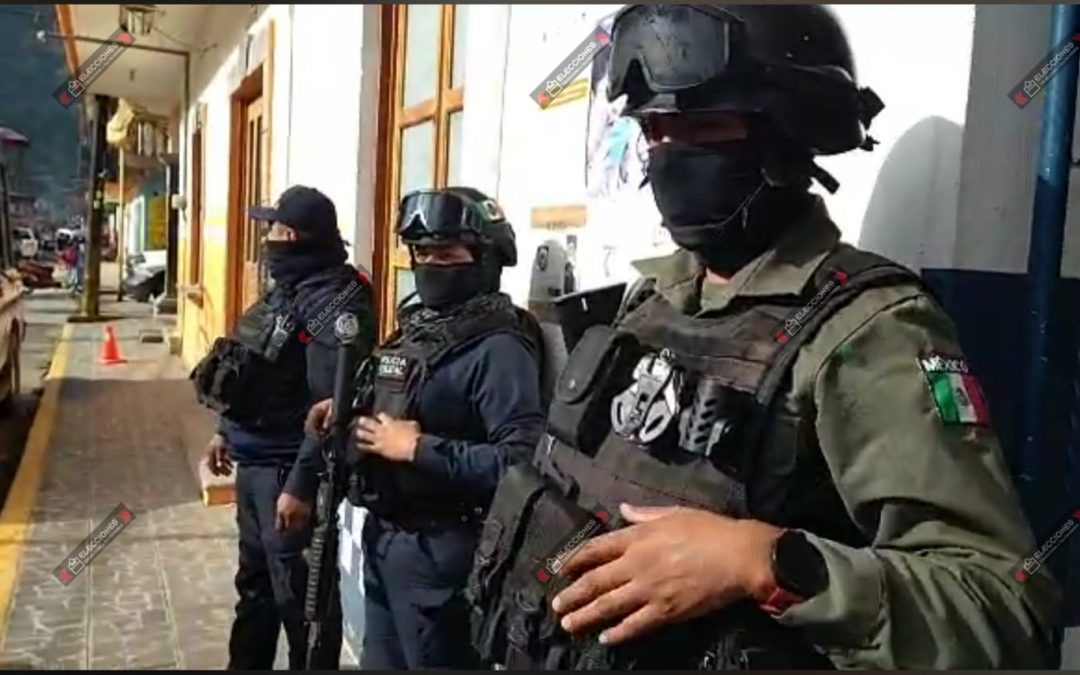 SSP desarma a la corporación municipal de Zongolica