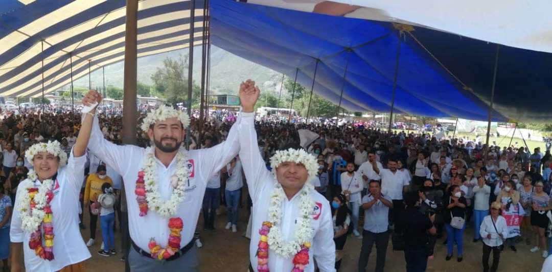 En cierre de campaña, el Profe Feyo llama al respeto y la tranquilidad