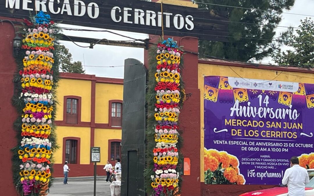 El Mercado Cerritos, está de manteles largos por su XIV aniversario