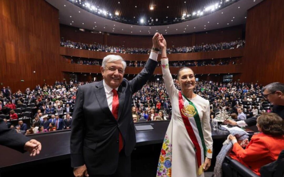 Hoy llegamos las mujeres a conducir los destinos de nuestra hermosa nación: Presidenta Claudia Sheinbaum