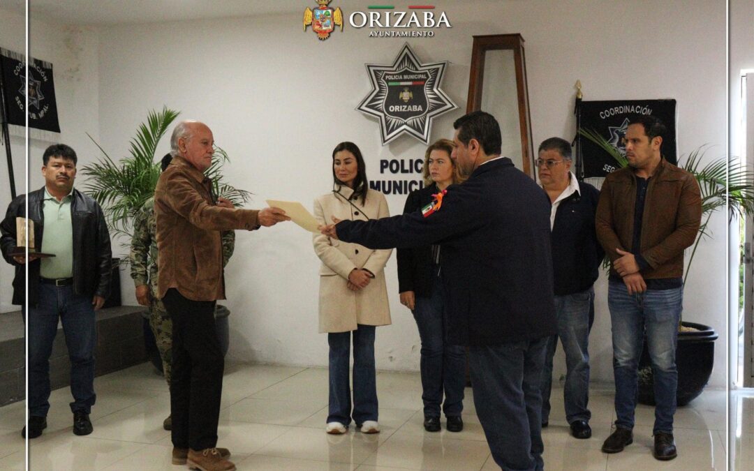 Orizaba tiene nuevo Coordinador de Seguridad Pública