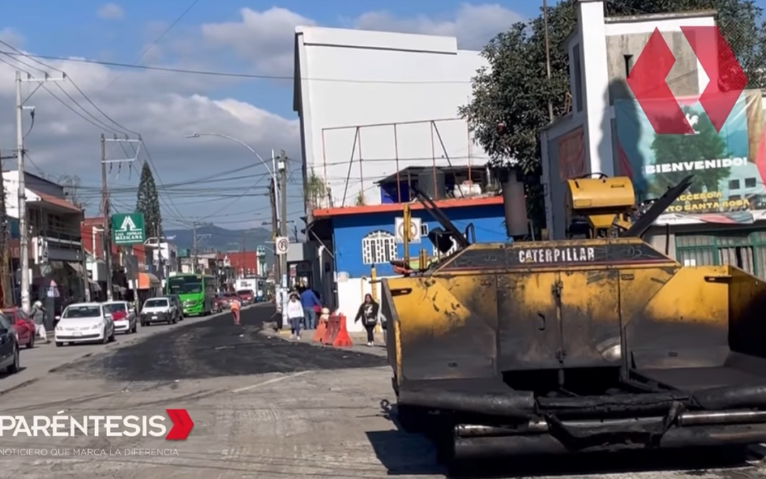 Arranca rehabilitación de avenida Hidalgo