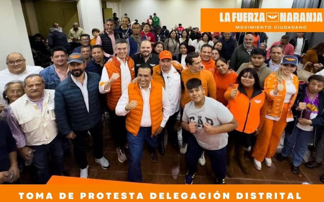 Toma Protesta nueva dirigencia distrital de Movimiento Ciudadano Orizaba