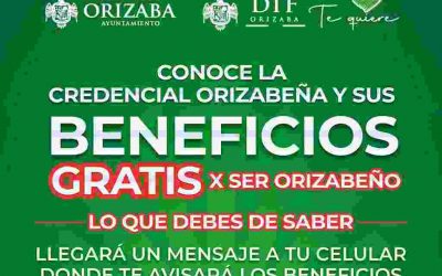 Beneficios sólo por ser orizabeño