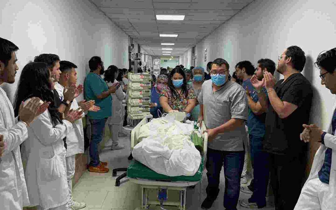 Realiza IMSS Veracruz Sur primera donación multiorgánica de 2025