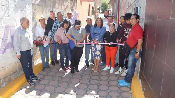 Inauguración de Pavimentación en Colonia Los Sauces