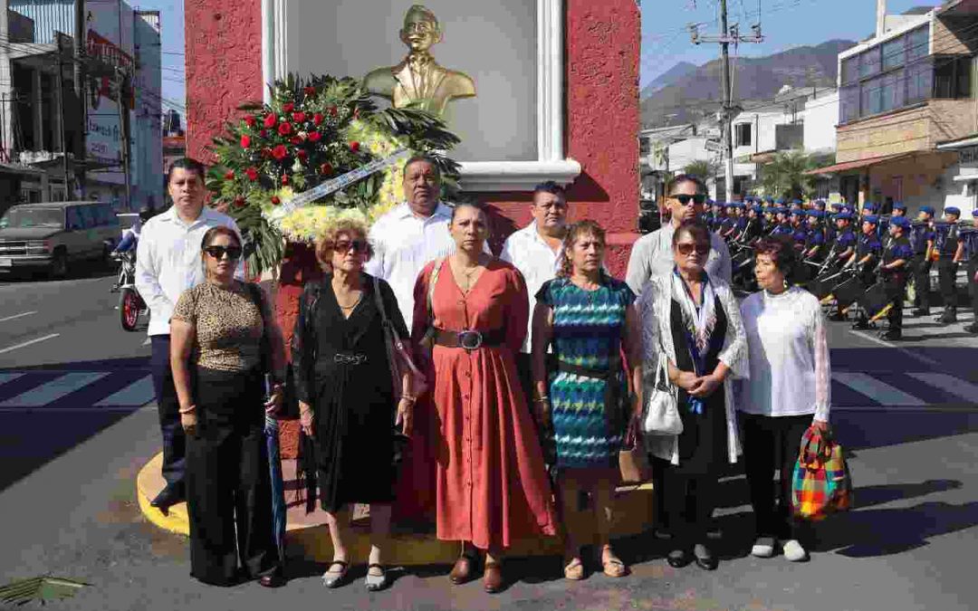 Homenaje al Gral. Camerino Z. Mendoza, Héroe de la Revolución Mexicana