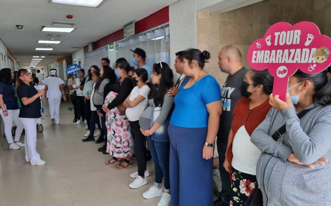 Ofrece IMSS Veracruz Sur Tour Obstétrico a mujeres embarazadas