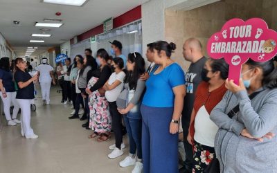 Ofrece IMSS Veracruz Sur Tour Obstétrico a mujeres embarazadas