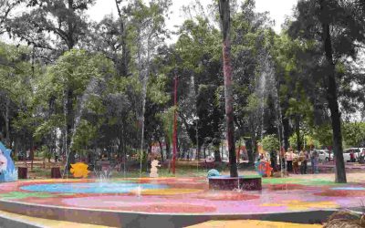 Inauguran Fuente Danzarina y Área de Ejercitadores en Alameda de Ciudad Mendoza