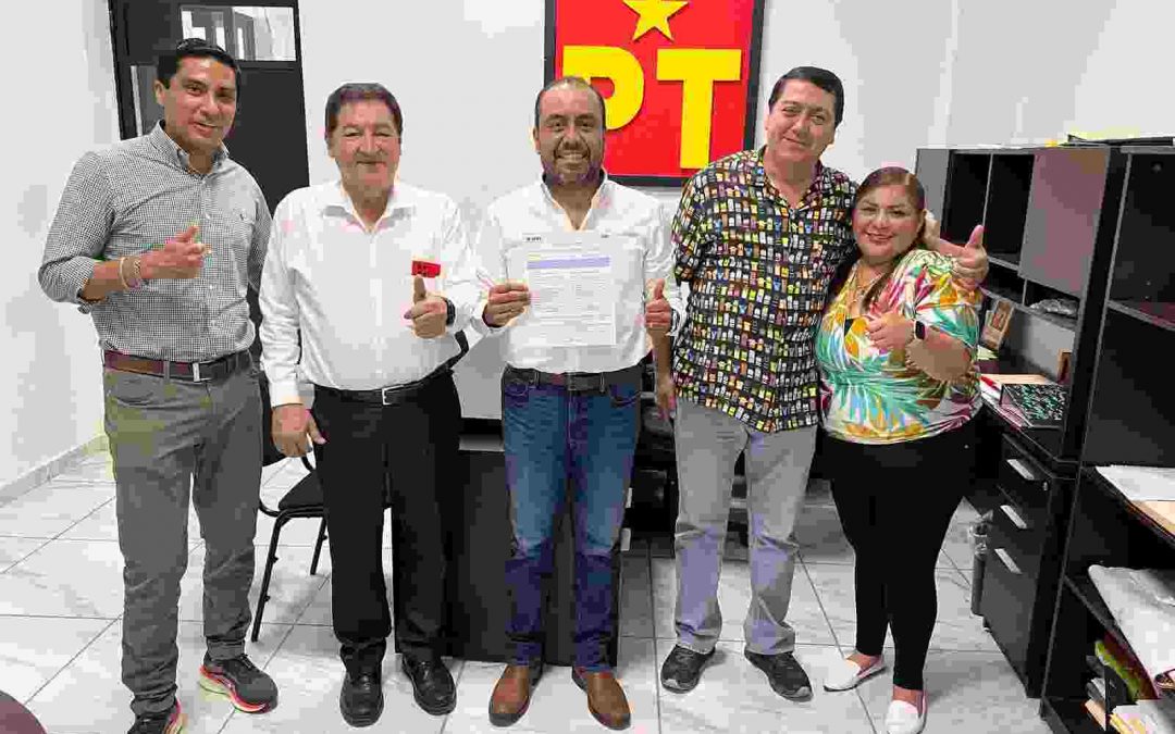 Va Gustavo Sánchez por la alcaldía de Ciudad Mendoza desde el PT