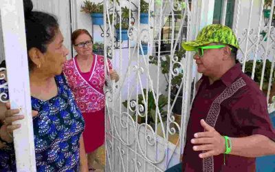 Guillermo Mejía reafirma compromiso con Nogales en reuniones vecinales