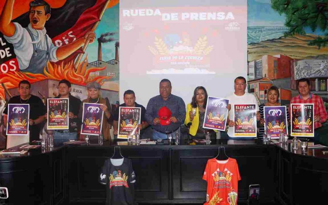 Anuncian la Tercera Edición de la Feria de la Cerveza en Camerino Z. Mendoza