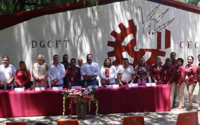 Inauguran rampa y plaza cívica inclusiva en el CECATI 168