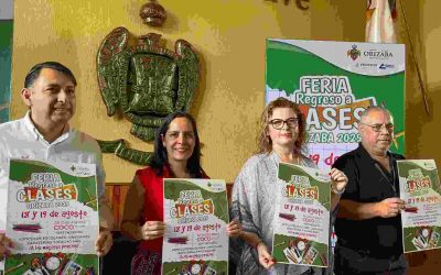 Lista la Feria de Regreso a Clases en Orizaba