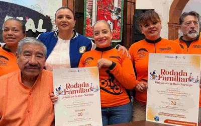 Rodada Familiar, una ruta por una misma lucha, en contra de la violencia hacia las mujeres