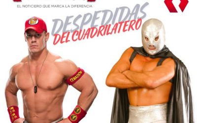 Se despiden de los cuadriláteros el Hijo del Santo y John Cena