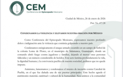 Obispos de México condenan la violencia en México