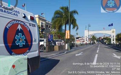 Reporta PC de Orizaba saldo blanco tras sismo