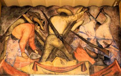 Orizaba conmemora 100 años del mural “Revolución Social” de Orozco