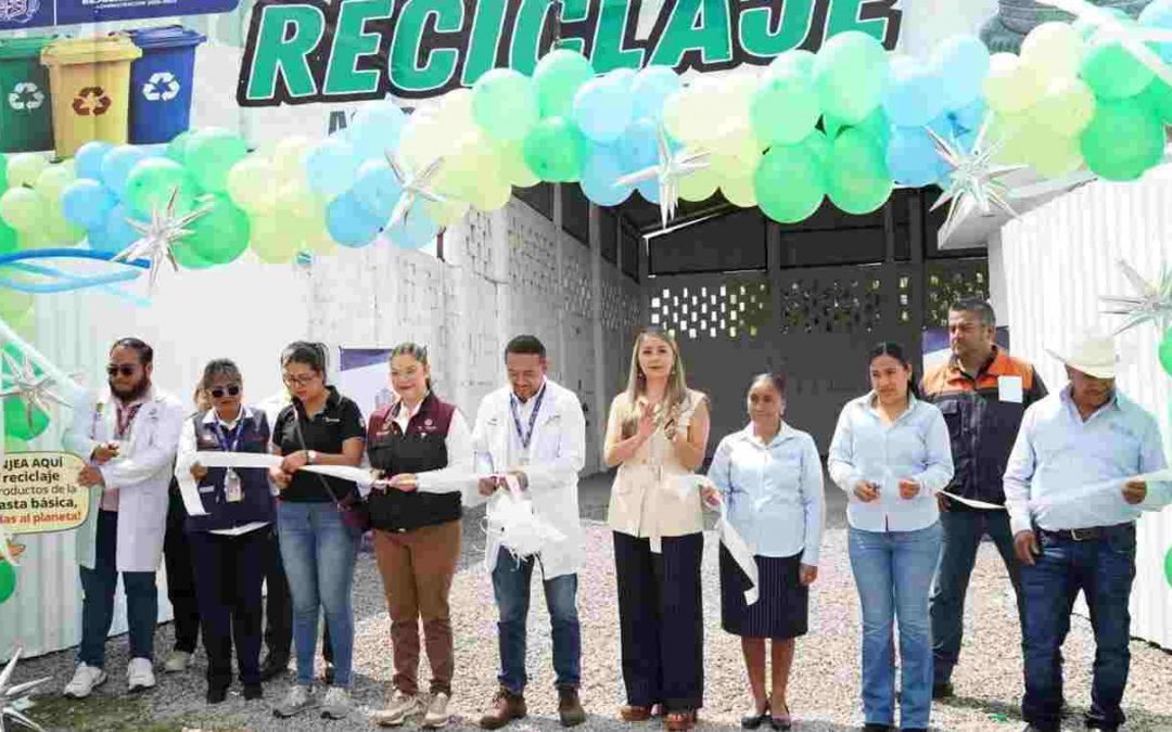 Inaugura La Perla su Centro Municipal de Reciclaje