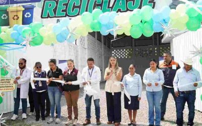 Inaugura La Perla su Centro Municipal de Reciclaje