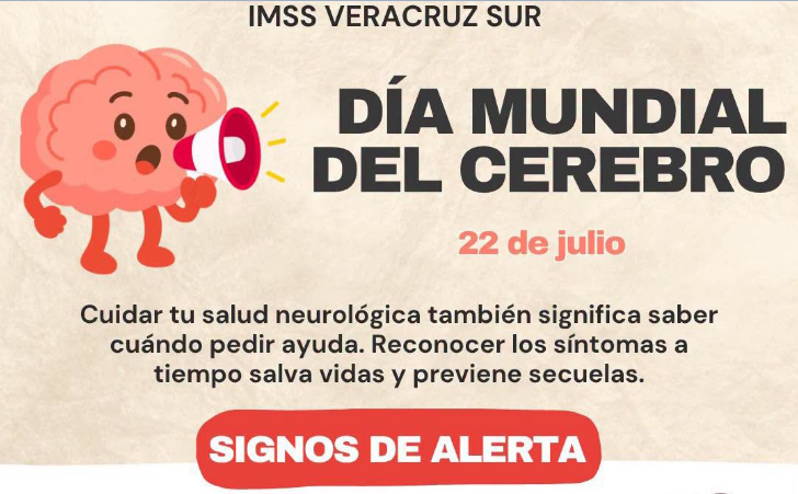 Cuidar tu cerebro puede salvarte la vida: IMSS llama a prevenir enfermedades neurológicas