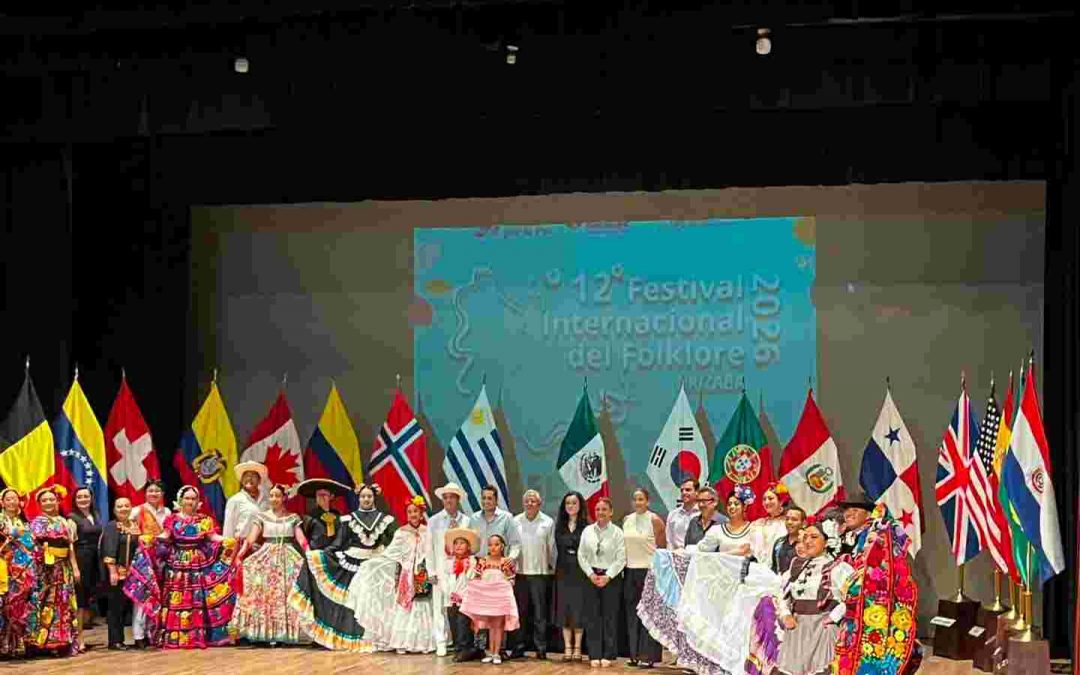 Recibirá Orizaba la XII edición del Festival Internacional del Folklore con talento en cinco países