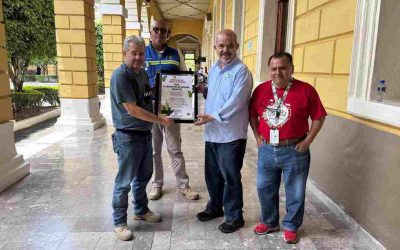 Certificado de huella de carbono para Orizaba por reciclar 27 toneladas de residuos electrónicos