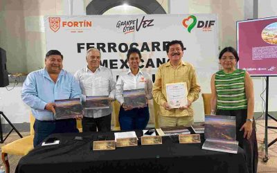 Fortín revive su legado, con la presentación de un libro sobre el Ferrocarril Mexicano