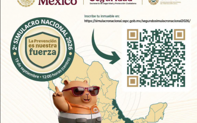 Invita Protección Civil a registrar inmuebles para el Segundo Simulacro Nacional