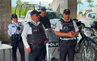 Policía de Orizaba busca recuperar la confianza de la niñez y despertar vocaciones de servicio