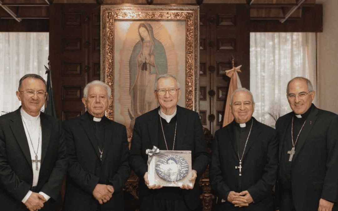 Iglesia en México agradece visita del Cardenal Pietro Parolin y refrenda su compromiso con la paz y la esperanza
