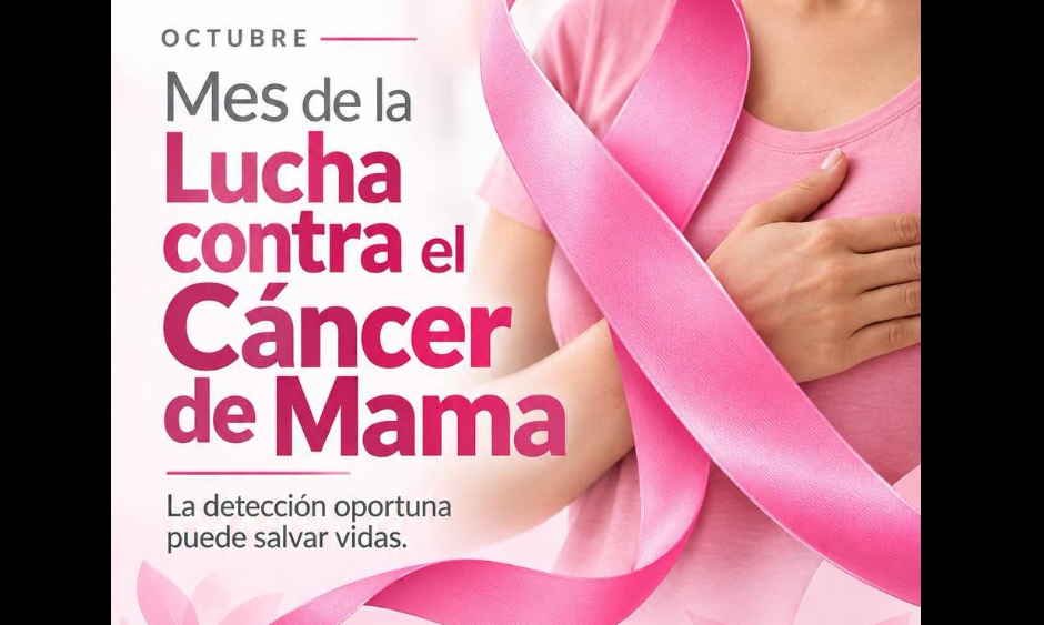 Informa IMSS Veracruz Sur sobre Mes de Sensibilización sobre el Cáncer de Mama